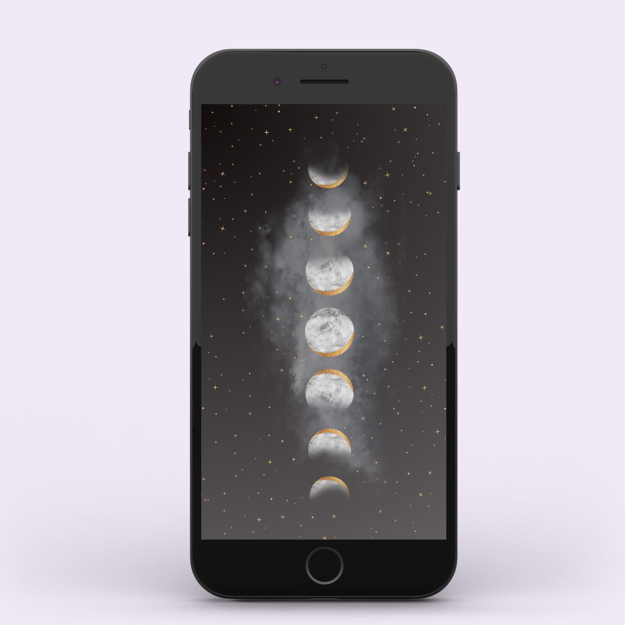 Moon Phase Phone A 1080x1920px Celestial Glow for Your