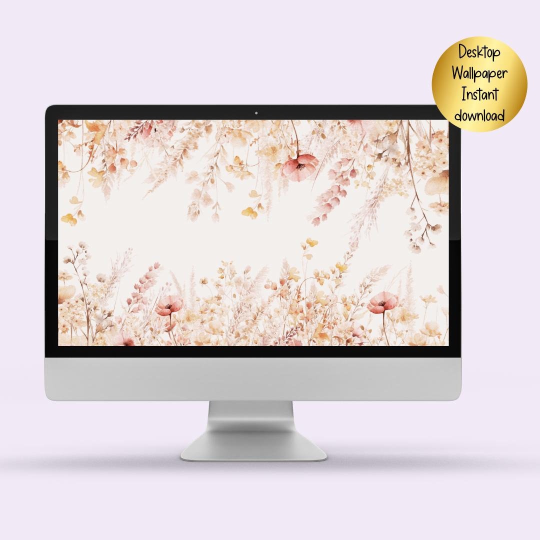 Bureaubladachtergrond herfstbloemen: elegante herfst HD-achtergrond  (digitale download) - Etsy België, image size:1080x1080