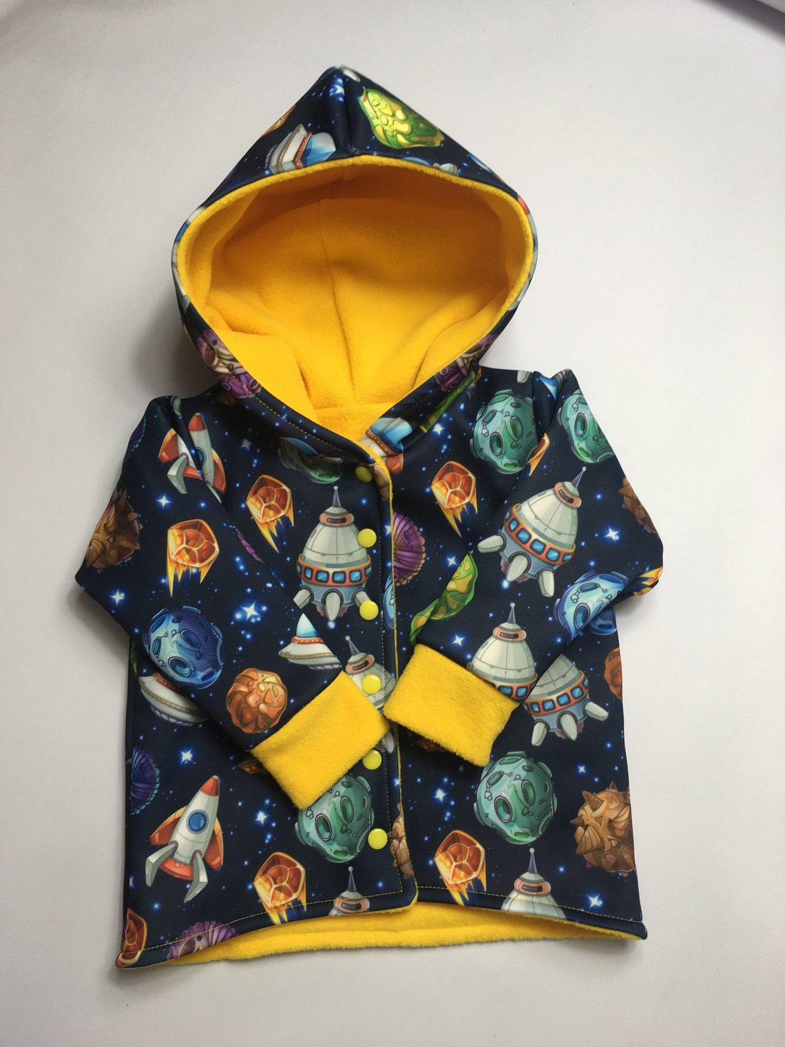 Space jacket kids spaceship jacket | Etsy