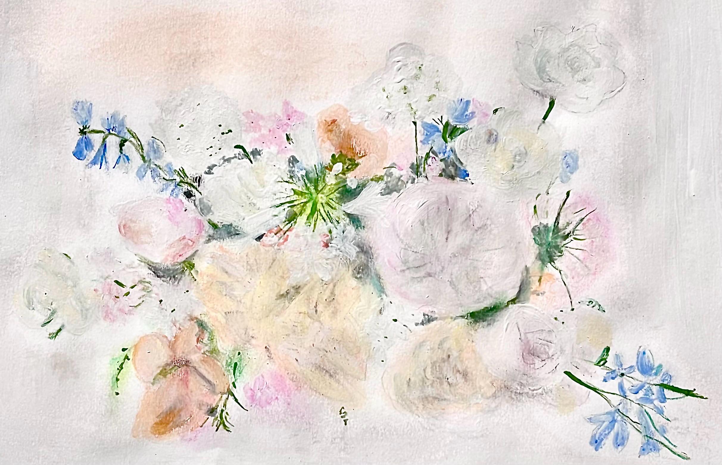 Custom Wedding Bouquet Painting