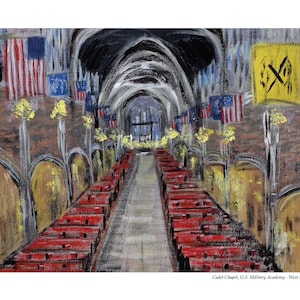 West Point Cadet Chapel Art Print