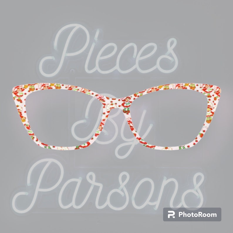 Strawberry Shortcake Handcrafted Magnetic Topper for Pair Eyewear -- ALL 18 Frame Styles Available image 2
