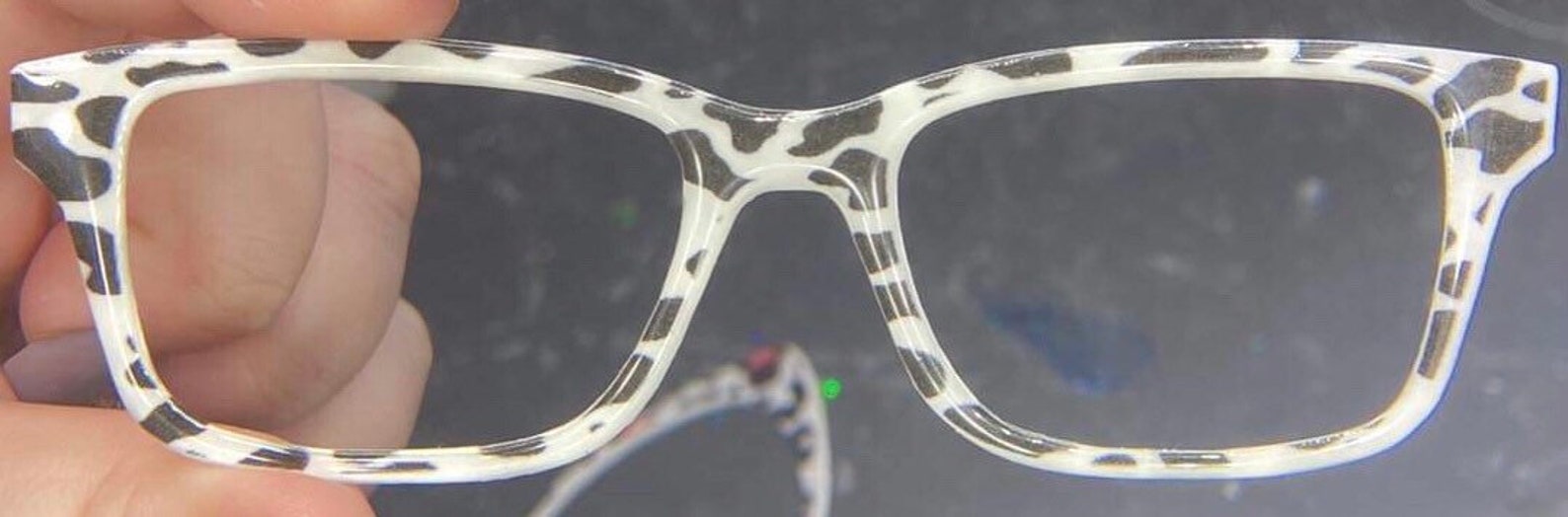 Custom Eyeglasses Toppers Moo Cow Etsy