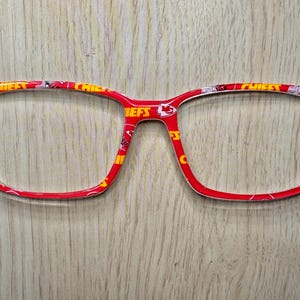 Chiefs Custom Magnetic Topper for Frames from Pair Eyewear -- All PE Styles Available