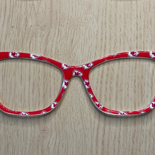 Chiefs Custom Magnetic Eyeglasses Topper for Pair Eyewear