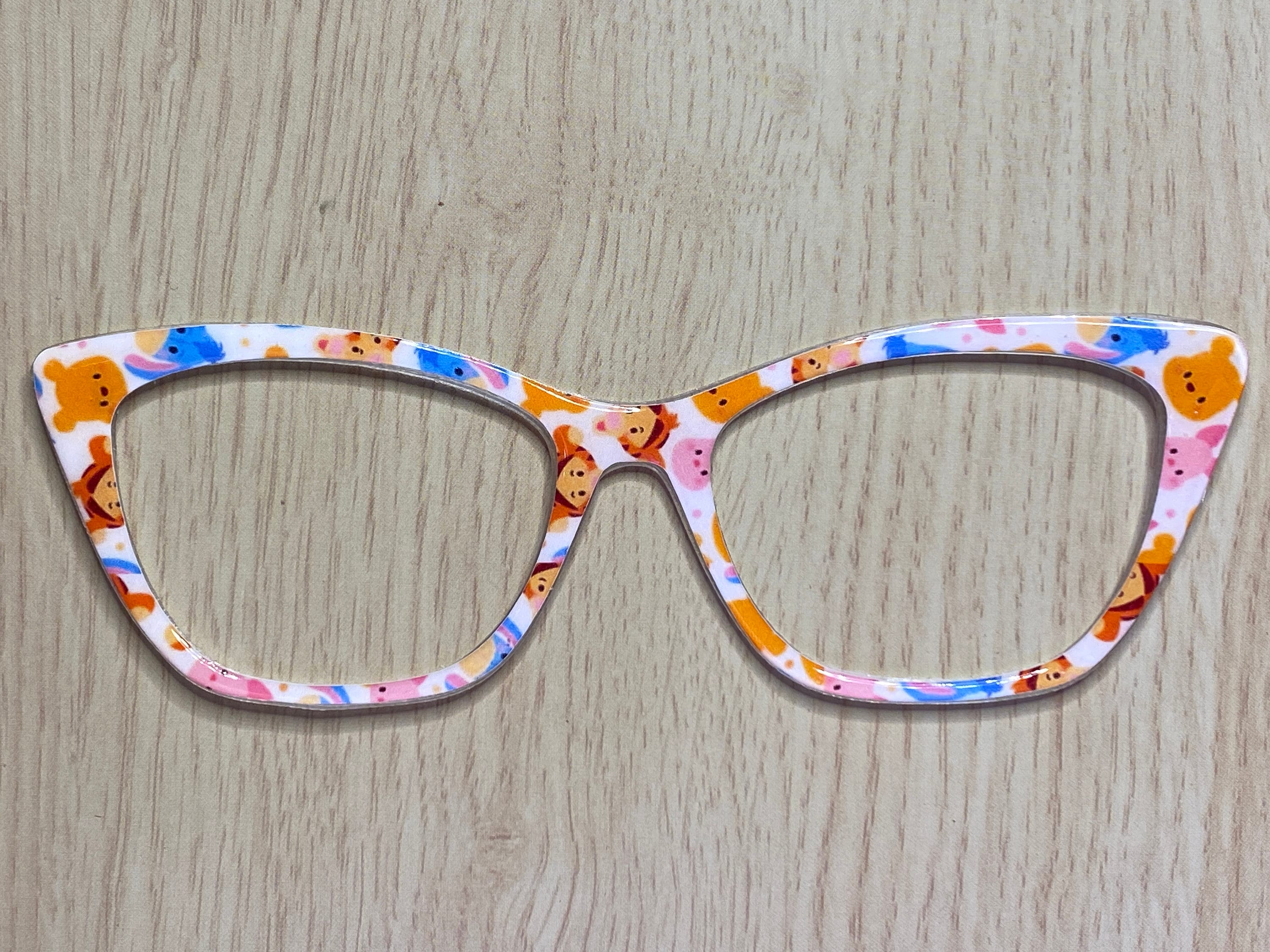 Pooh & Friends Custom Magnetic Eyeglasses Topper for Pair Eyewear