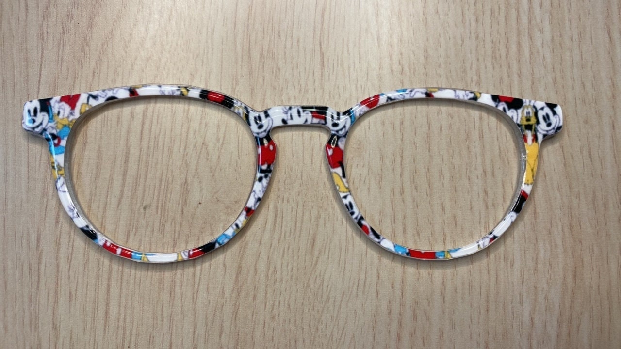 Pair Eyewear Magnetic Frames Addison Clear Pink Disney 4 Toppers Case Glasses Love my new @paireyewear glasses so much! (I main image 3