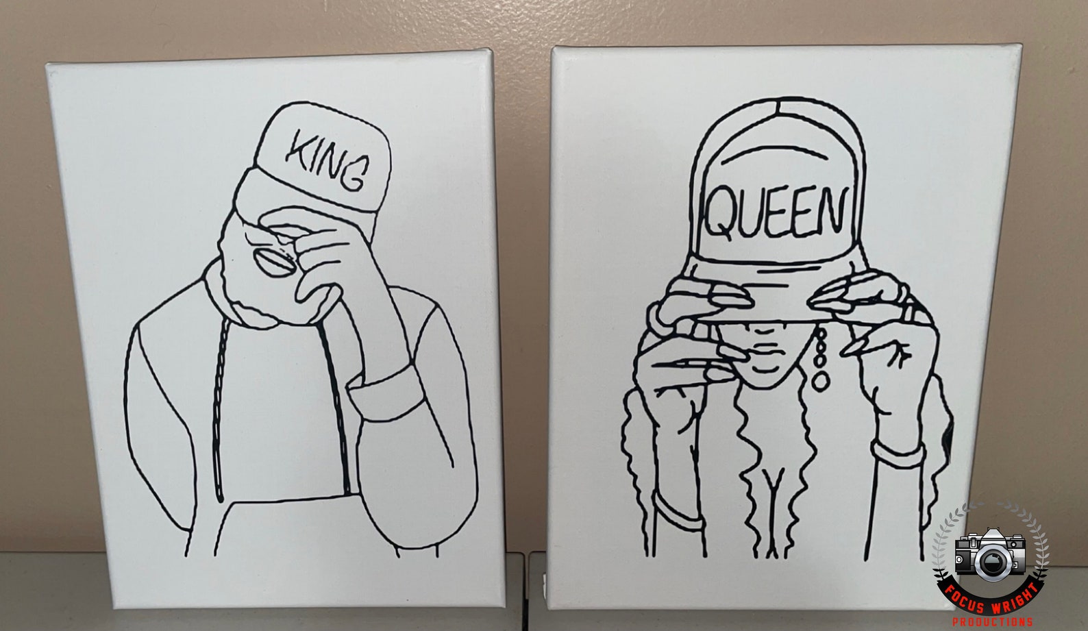 Sip & Paint Urban Queen Canvas Etsy