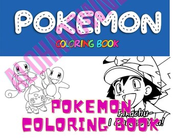 Pokemon Book Etsy
