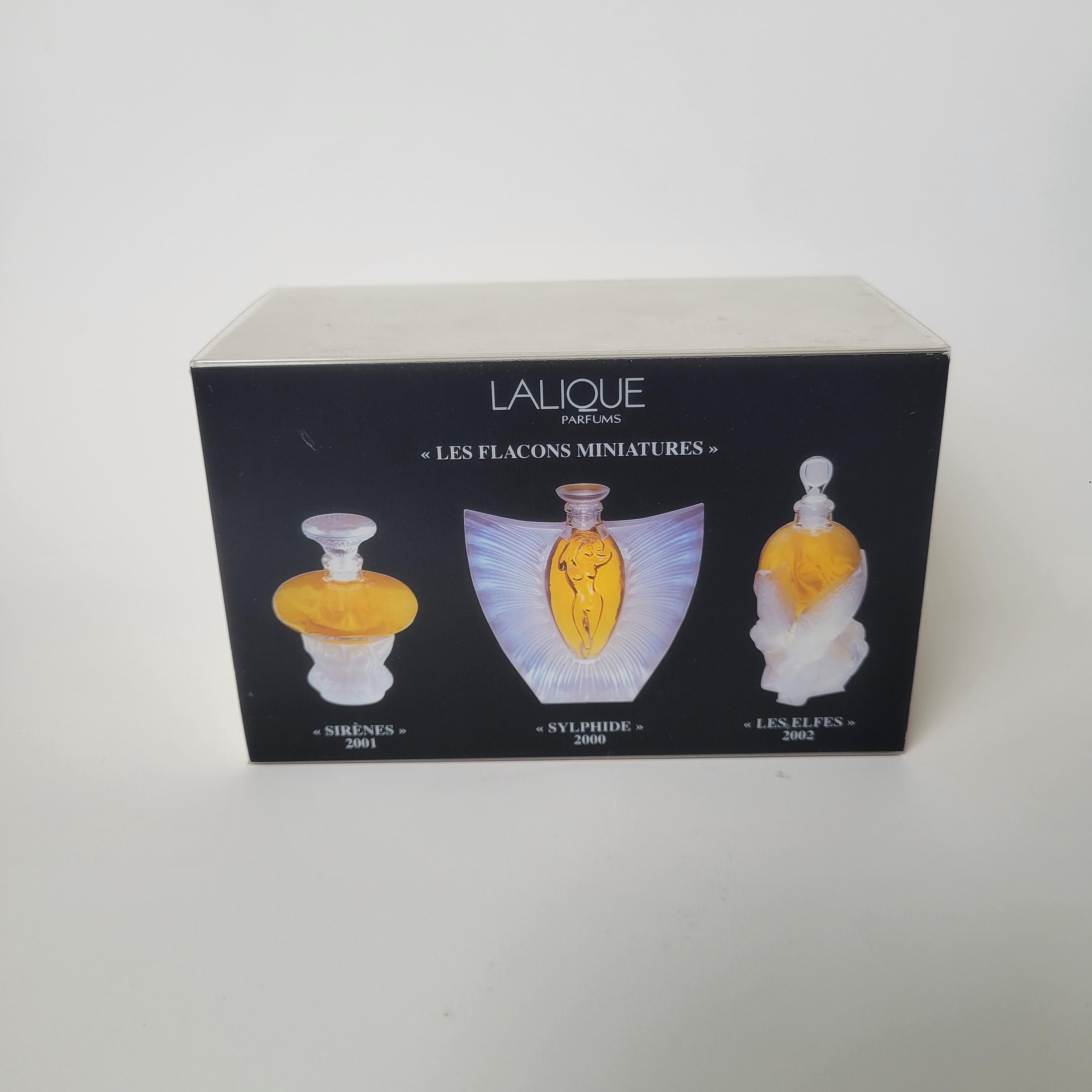 Lalique Miniature Perfume Set - Etsy