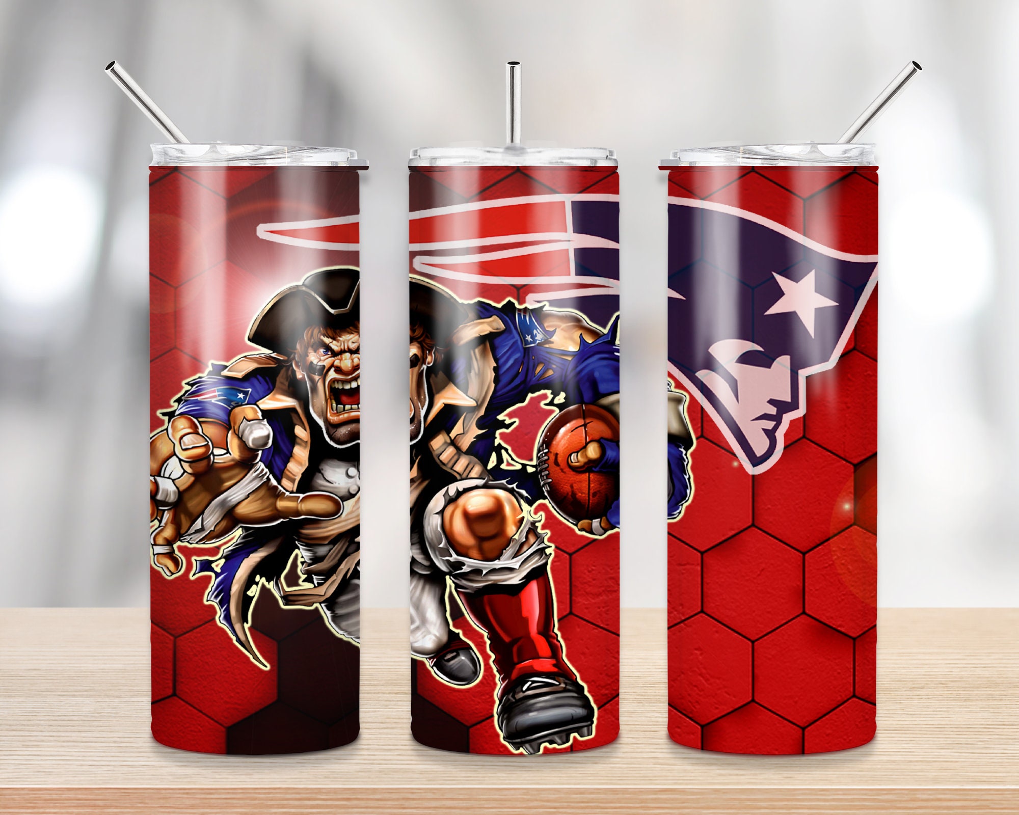 32 Football Tumbler 20oz Design Football team tumbler design Etsy