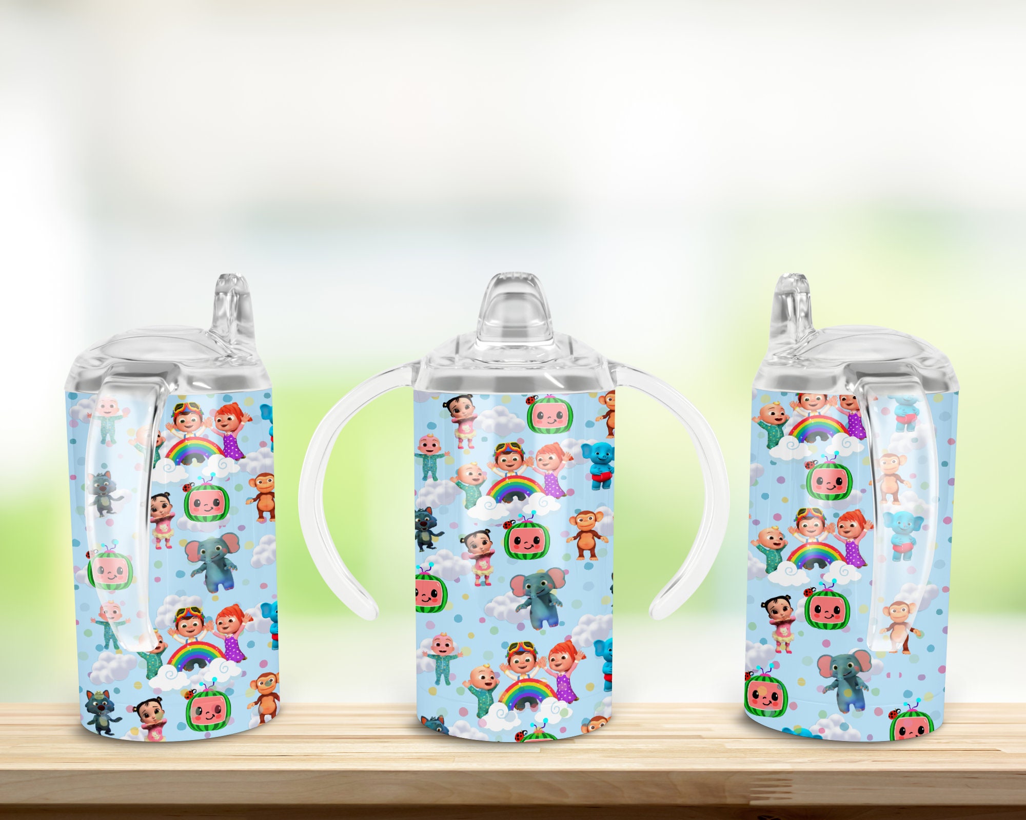 Cocomelon sippy cup, Cocomelon digital design, PNG sublimation, 12oz …