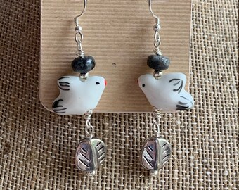So Sweet Earrings Cat Earrings Dove Earrings .Z Kitty.Pretty Kitty.Finer Earrings.1920 1920 Jewelry Cat Jewelry J20. 1920 Earrings