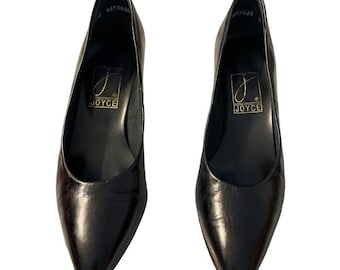 Nordstrom 80’s vintage Dahlia Black heels by Joyce