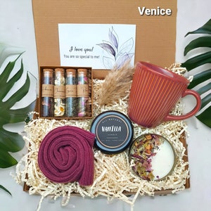 Personalized Gift Box | Hygge Gift Box with Blanket | Gift Box for Him | Gift Box for Her | Birthday Gift Box