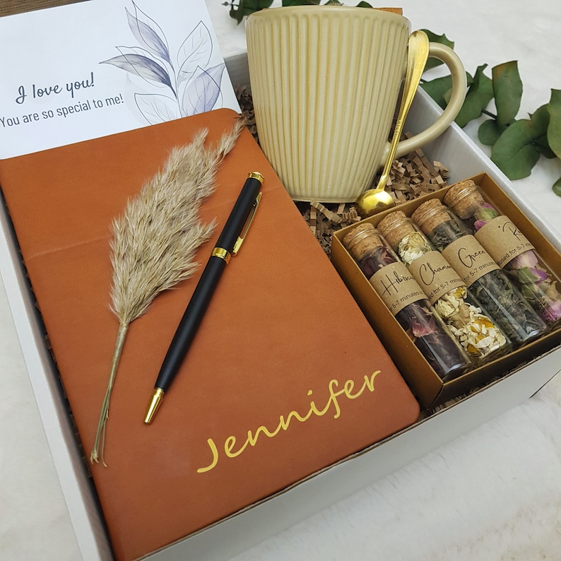 Personalized Thank You Gift Box Graduation Gift Box Farewell Gift for Coworker New Job Gift Corporate Gift image 3