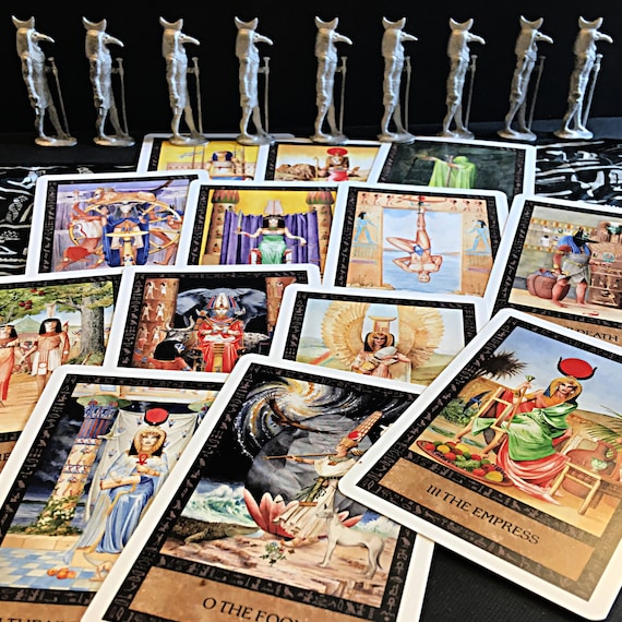 The Ancient Egyptian Tarot - Deck + Handbook - Etsy