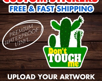 VINYL STICKERS - Print and Cut Any Design and Shape - Custom Labels, Stickers, Logo, Branding