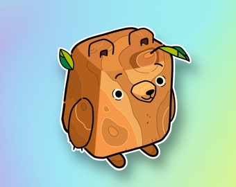 Cozy Game Sticker, Gardener, Cozy Gaming, Waterproof, Vinyl Decal Sticker for Journal, Water Bottles, Laptop, Phone Cases and more!