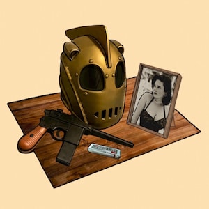 Disney Rocketeer, Waterproof, Vinyl Sticker for laptops, water bottles, phone cases, and more!