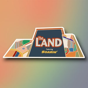 The Land Pavilion, Epcot, Disney Parks, BTW, Living with the Land, wasserfest, Vinylaufkleber für Journals, Scrapbooks, Laptops und mehr!
