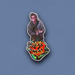 Dead Heat, Zombie, Horror, 80s Movie, Waterproof, Vinyl Sticker for Journals, Water Bottles, Laptops, Phone Cases and more!