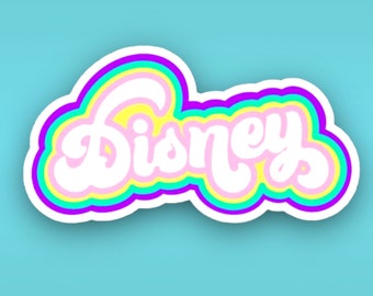 Disney Inspired Sticker for laptop, locker, journal, or scrapbook