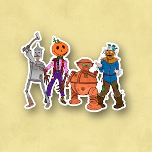 Return to Oz, sticker jaren 80, Wizard of Oz, Dorothy Gale, waterdichte vinylsticker voor laptops, plakboeken, waterflessen en meer!
