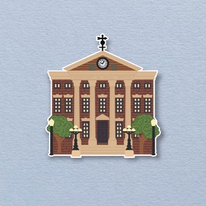 Back to the Future Sticker, Save the Clock Tower, Marty McFly, Doc Brown, BTTF, Delorean Vinyl Decal voor laptops, waterflessen en meer!