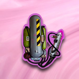 Ghostbusters Slime Blower Sticker: Waterproof Vinyl Decal