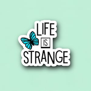 Life is Strange ステッカー、LiS ゲーム、ジャーナル、ウォーターボトル、ノートパソコン、電話ケース用の防水ビニールデカール、ゲーマーへのギフト