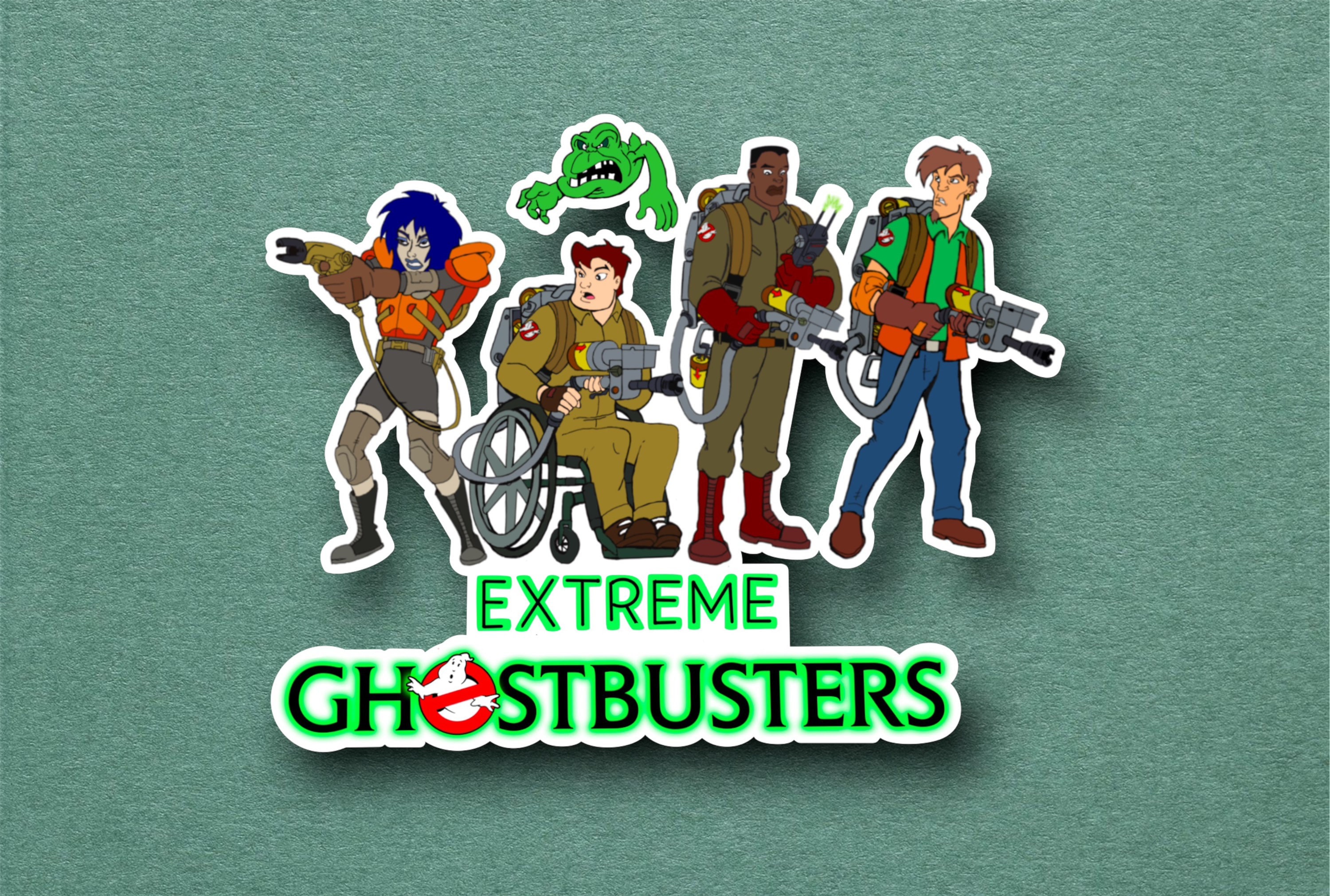 れ*ん様 エクストリーム　ゴーストバスターズ　フィギュアセット　8体セット れ*ん様 エクストリーム ゴーストバスターズ フィギュアセット 8