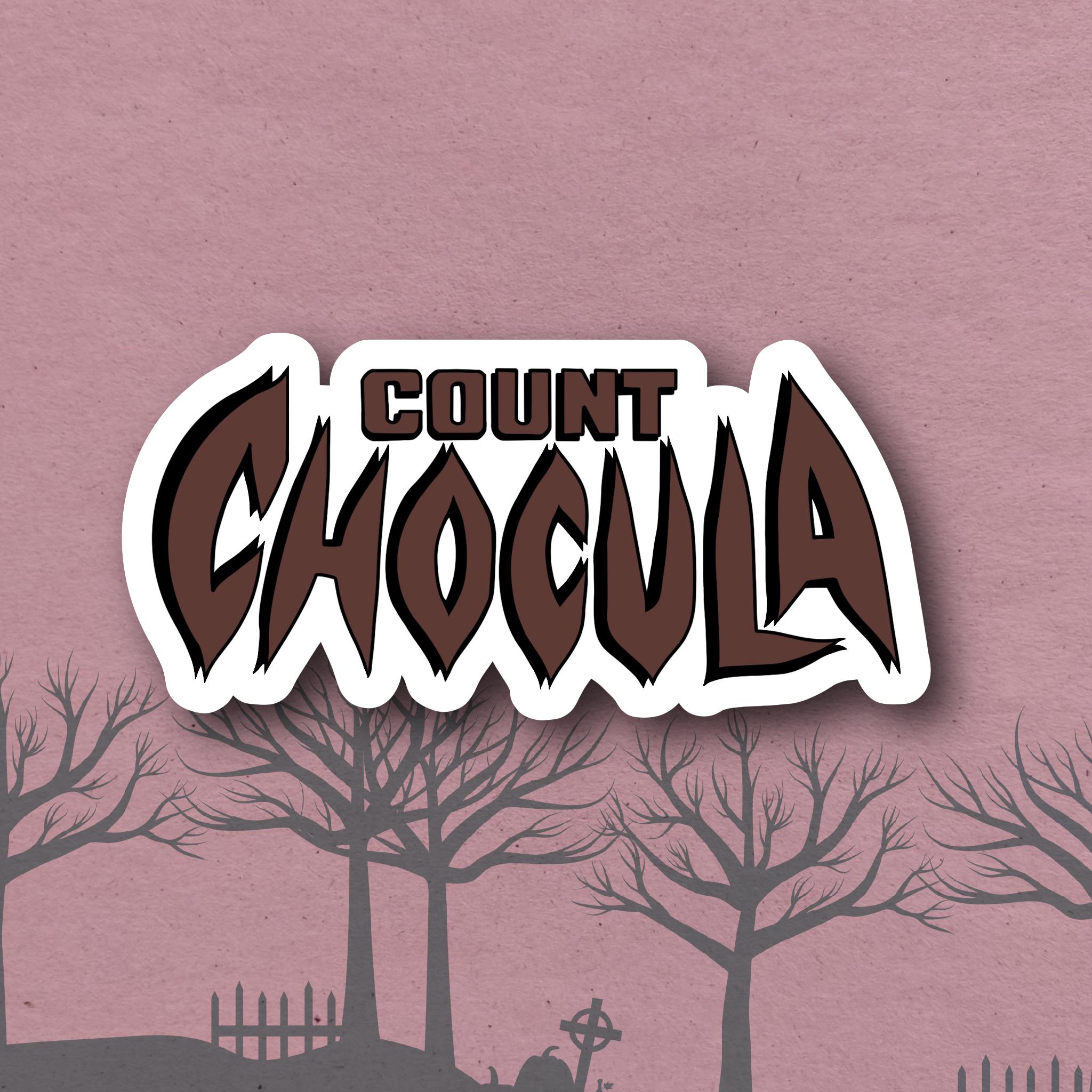 Count Chocula Logo Cereal Monster Sticker, Halloween, Waterproof Vinyl ...