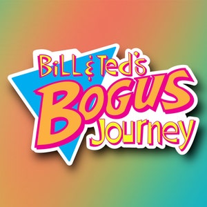 Bill und Ted's Bogus Reise, Wyld Stallyns, wasserdicht, Vinyl-Aufkleber für Laptops, Journals, Wasserflaschen und mehr!