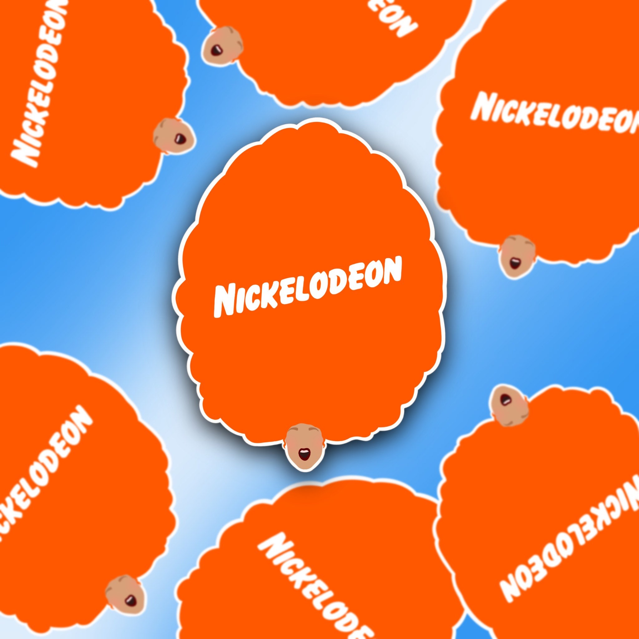 Nickelodeon, 90s Kid, Opera Singer, Commercial Bumper, Cartoon, Waterproof  Vinyl Sticker for Journals, Laptops, Scrapbook and More - Etsy Canada