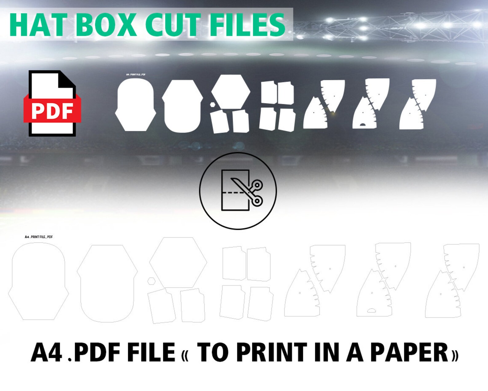 Baseball Cap Box Svg Hat Box Svg Baseball Cap Box Gift Etsy Australia