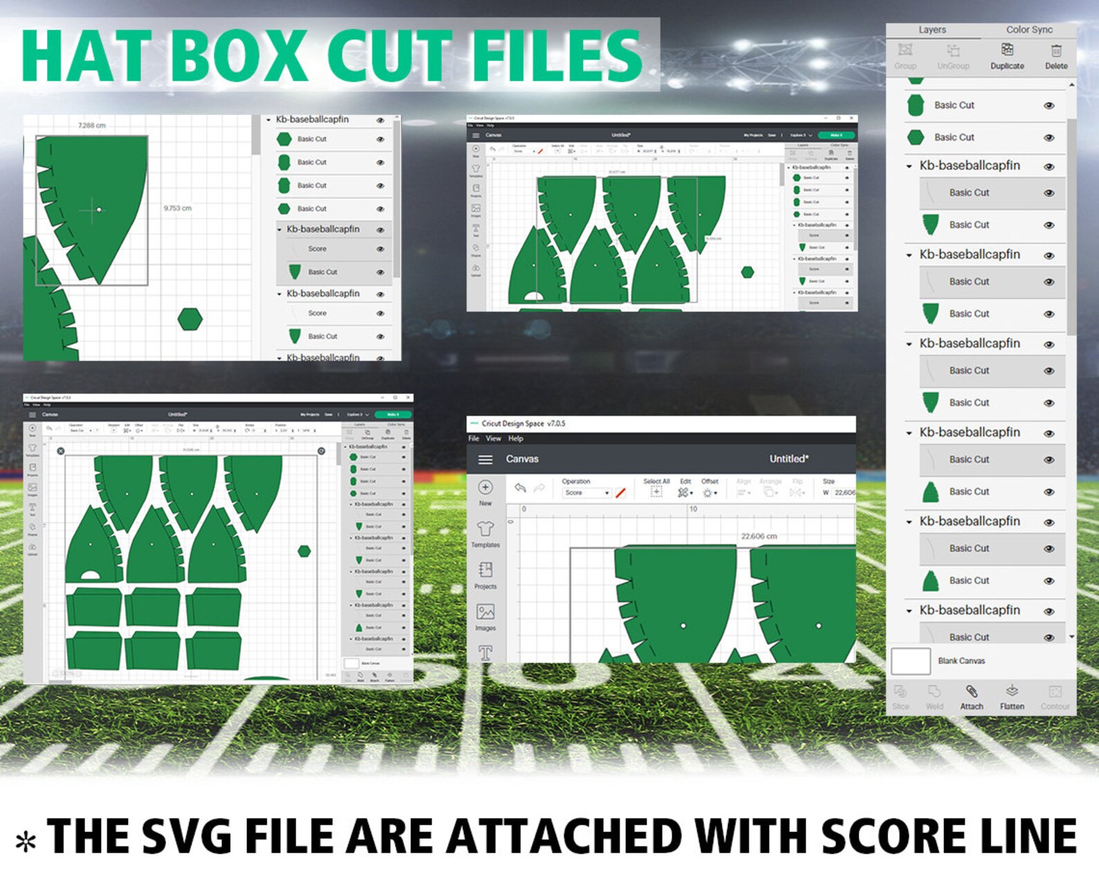 Baseball Cap Box Svg Hat Box Svg Baseball Cap Box Gift Etsy Australia