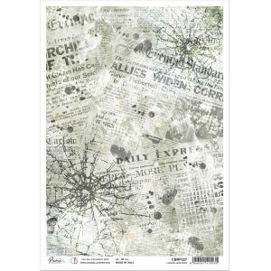 Ciao Bella A4 Reispapier - Enigma Collection, Londonwerber, CBRP227