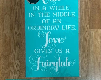 VINTAGE Chalk Couture Transfer - Fairytale