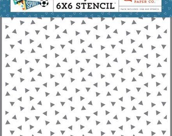 Echo Park - Epic Triangles Stencil, TSB185033