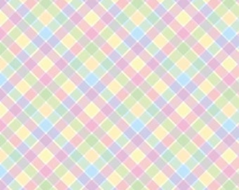 Ciao Bella A4 Rice Paper - Pastel Plaid, CBRP153