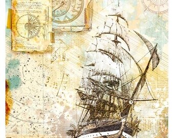 Ciao Bella A4 rijstpapier - navigatie, CBRP179