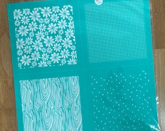 VINTAGE Chalk Couture Transfer - Pattern Blocks