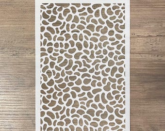 Ciao Bella Mixed Media Stencils -  Animal Dots CBMSB047