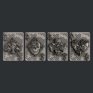 Zuri Silicone Mold - Aces of Darkness