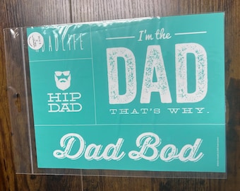 VINTAGE Chalk Couture Transfer - #Dadlife