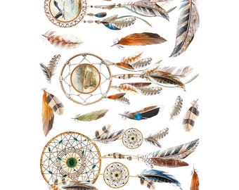 Ciao Bella A4 Rice Paper - Dreamcatcher , CBRP159