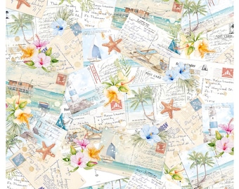 Ciao Bella A3 rijstpapier maxivel - Greetings From The Sea CBRM075