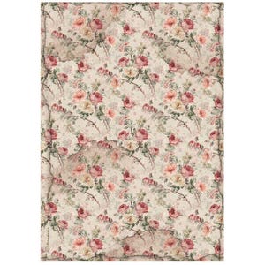Papier ryżowy do decoupage'u Stamperia A4 - House of Roses Fabric, DFSA41023