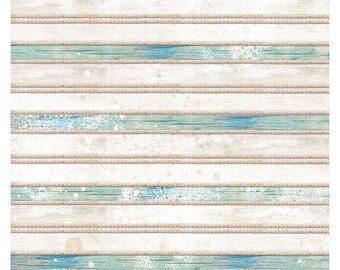 Ciao Bella A4-rijstpapier - Nautical Soul CBRP348